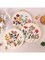 4 PCS Flower Embroidery Kit for Beginners with Pattern and Instructions, Embroidery Supplies, Cross Stitch Kits, Wooden Embroidery Hoops,Threads And Needles,Needlepoint Kit
